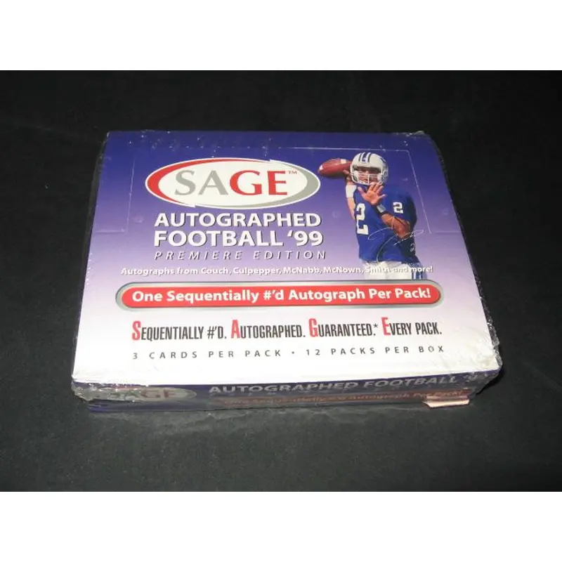 1999 Sage Football Box (Hobby)