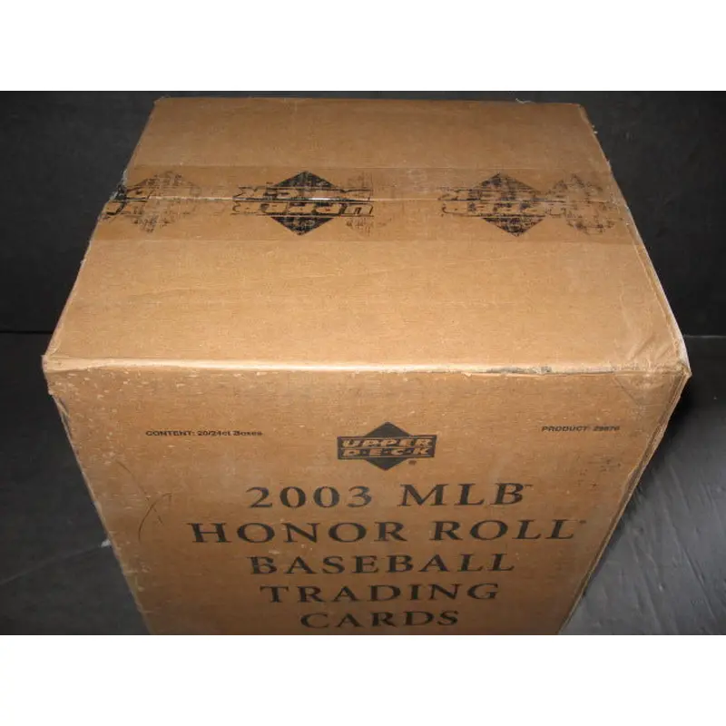 2003 Upper Deck Honor Roll Baseball Case (20 Box)
