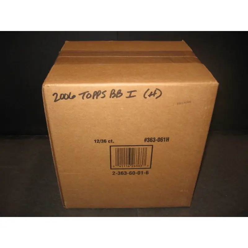 2006 Topps Baseball Series 1 Case (Hobby) (12 Box)