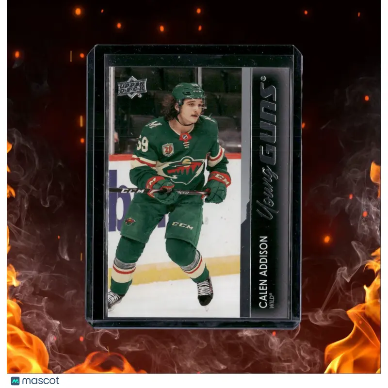 2021-22 Upper Deck Young Guns Calen Addison Rookie #227