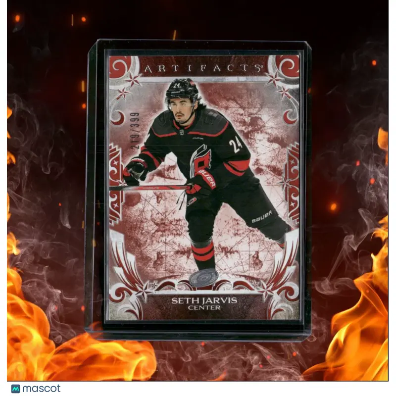 2024-25 Upper Deck Artifacts Seth Jarvis Ruby 219/399 #133
