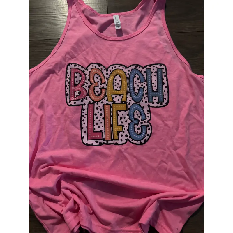 Beach Life Tank - medium