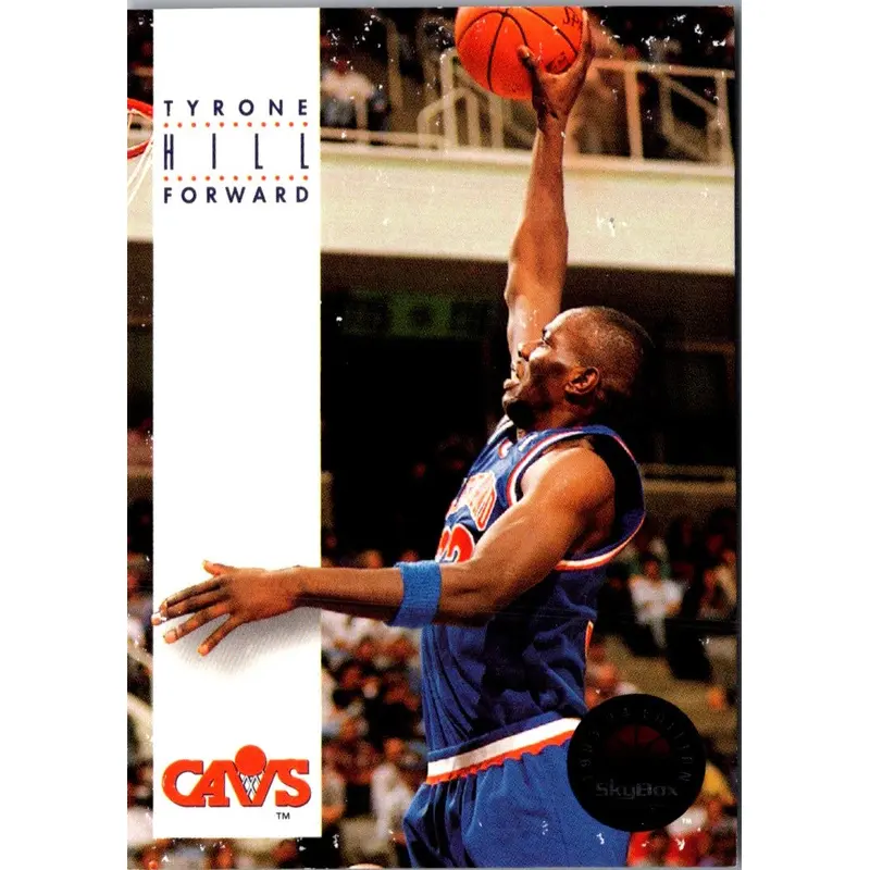 1993 SkyBox Tyrone Hill #210