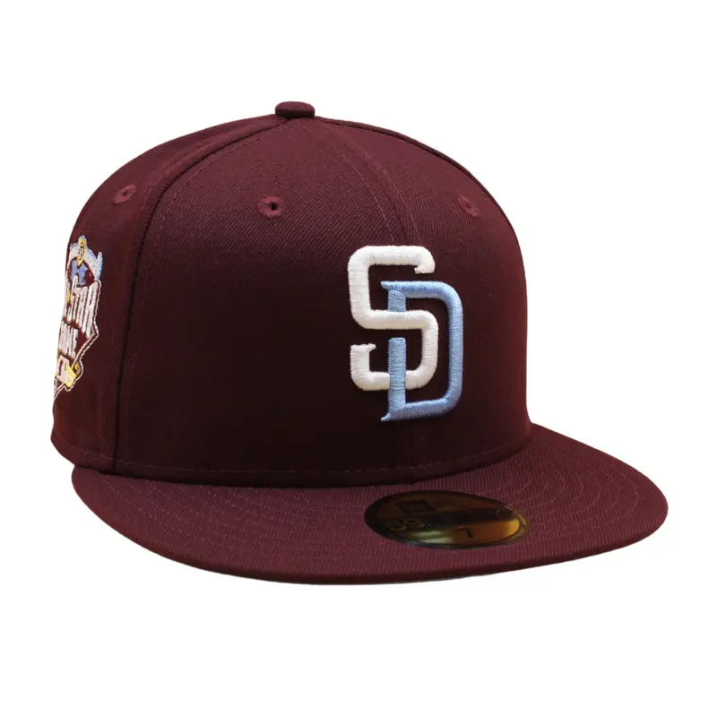 San Diego Padres Cooperstown 59Fifty Fitted All Star Game 2016 - Maroon/Sky Blue