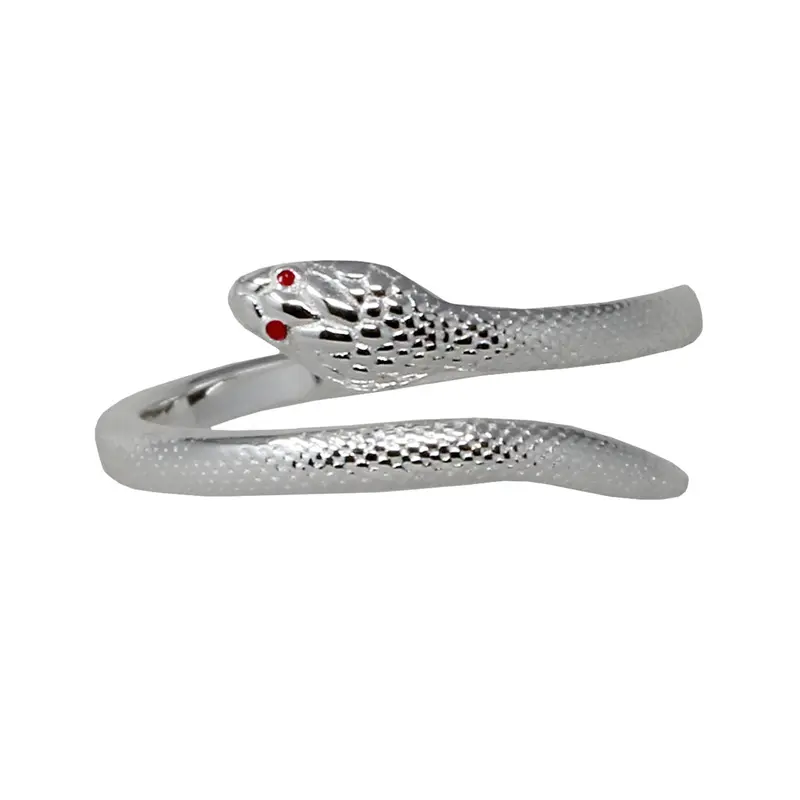 Snake Sterling Silver Ring Wrap