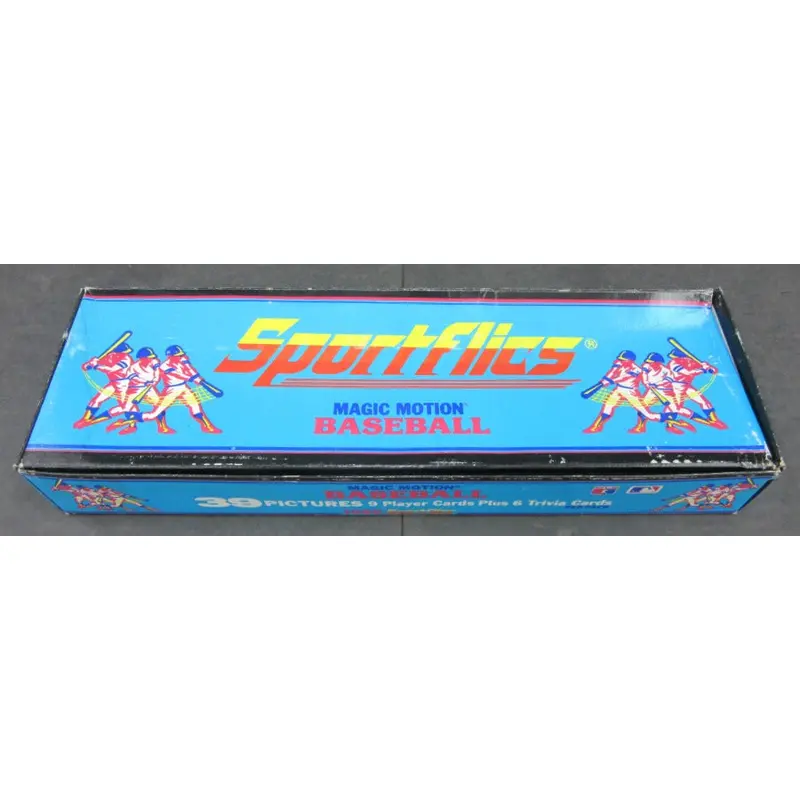 1988 Sportflics Baseball Rack Box