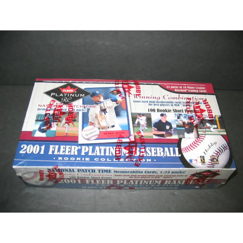 2001 Fleer Platinum Rookie Collection Baseball Box (Hobby)