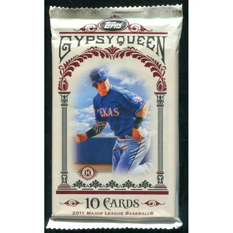 2011 Topps Gypsy Queen Baseball Unopened Pack (Hobby) (10)