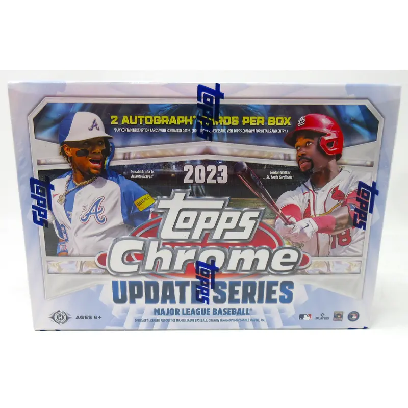 2023 Topps Chrome Baseball Update Series Breaker's Delight Box (Hobby) (1/12)