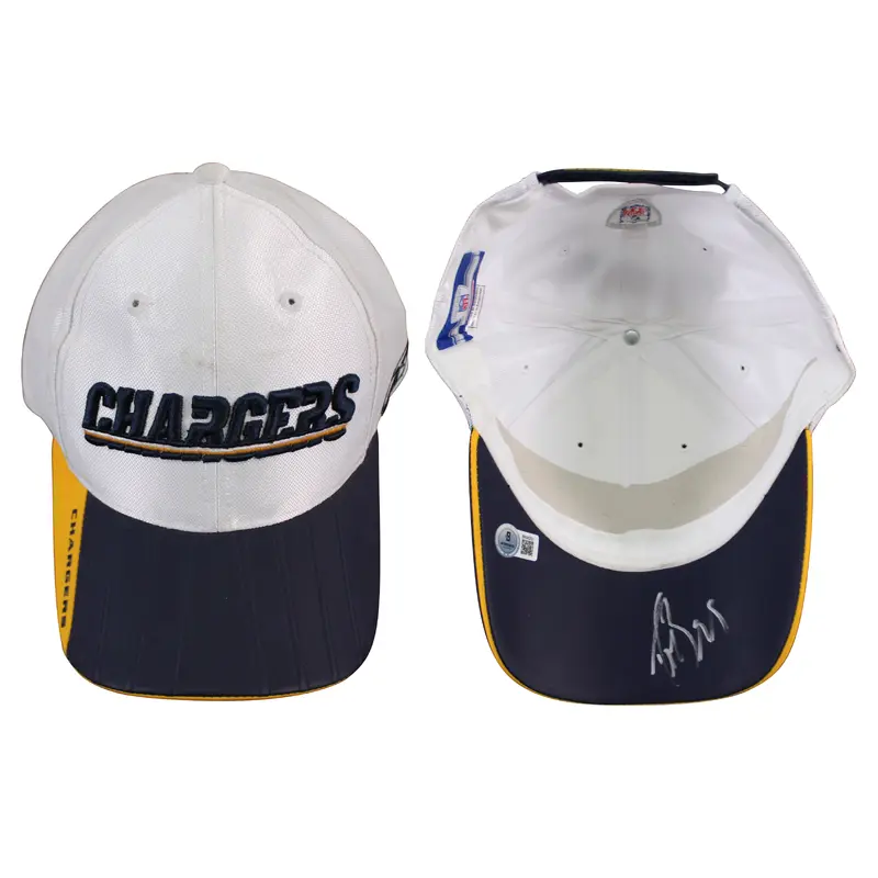 Chargers Drew Brees Authentic Signed Reebok Hat Autographed BAS #BR84203
