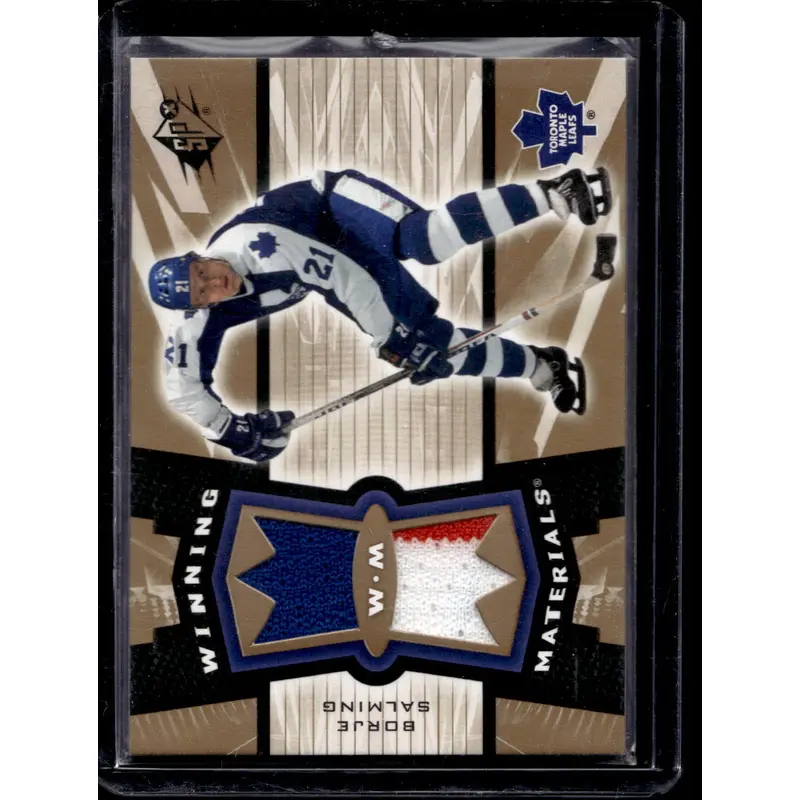 2006-07 Upper Deck SPx - Winning Materials Borje Salming #WM-SA