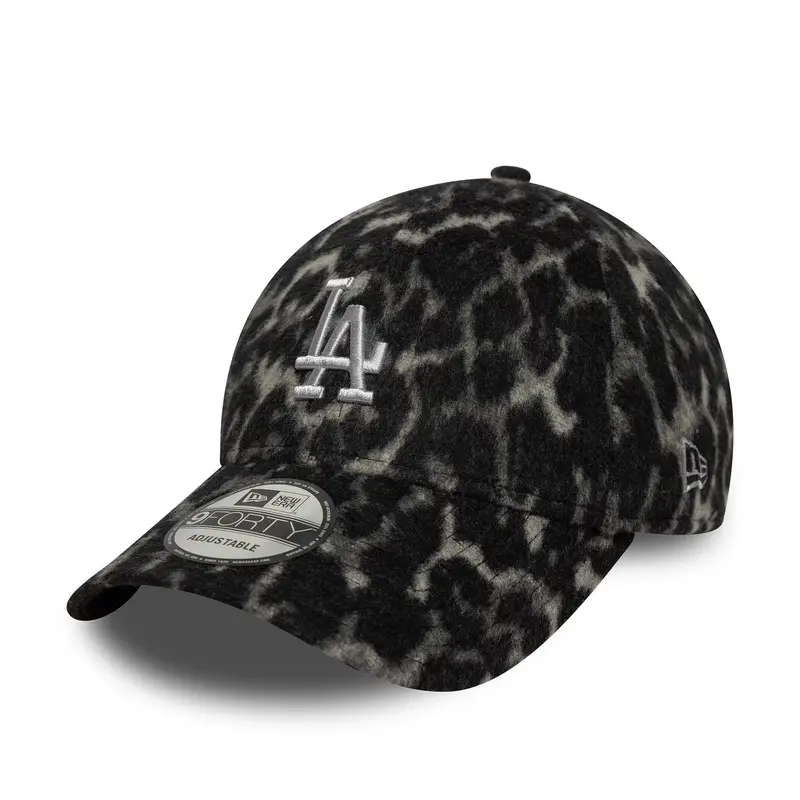 LA Dodgers MLB Cosy Leopard Grey 9FORTY Adjustable Cap