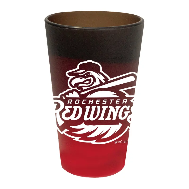 Rochester Red Wings Silicone Pint Glass
