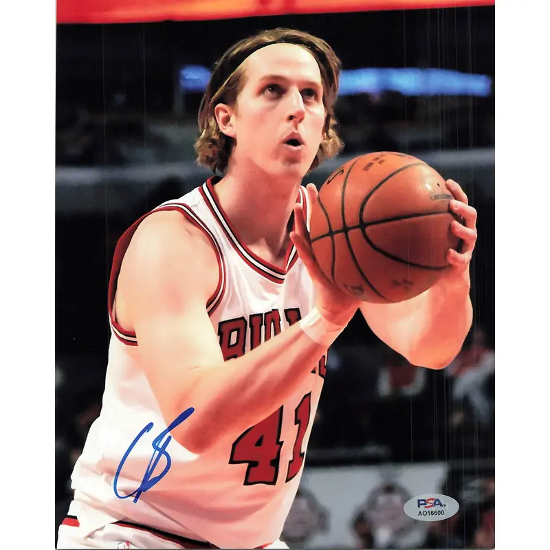Cameron Bairstow signed 8x10 photo PSA/DNA Autographed Bulls