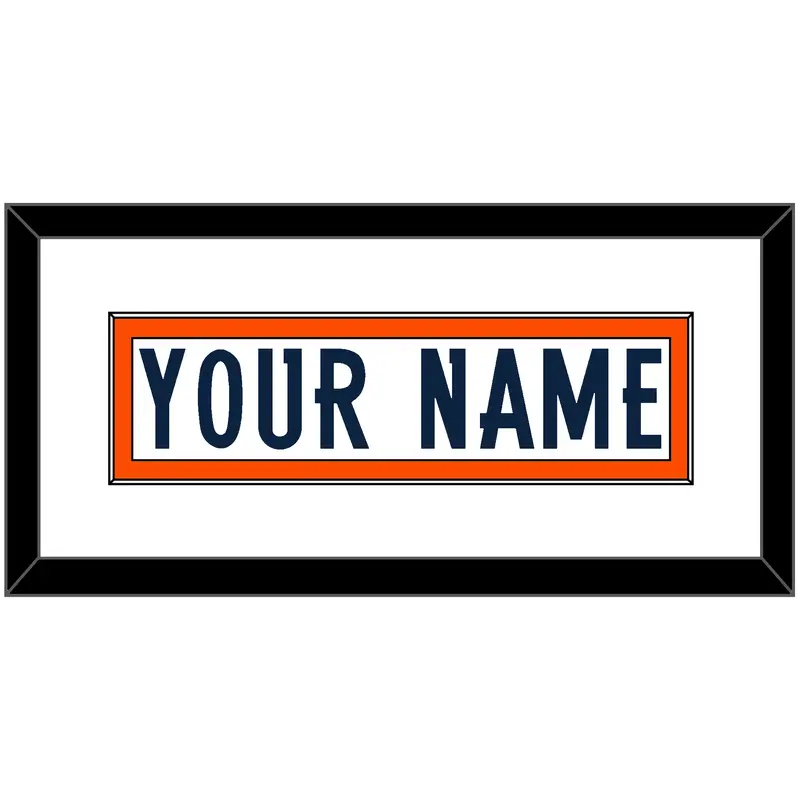 Denver Nameplate - Road White (1997-2023) - Single Mat 1