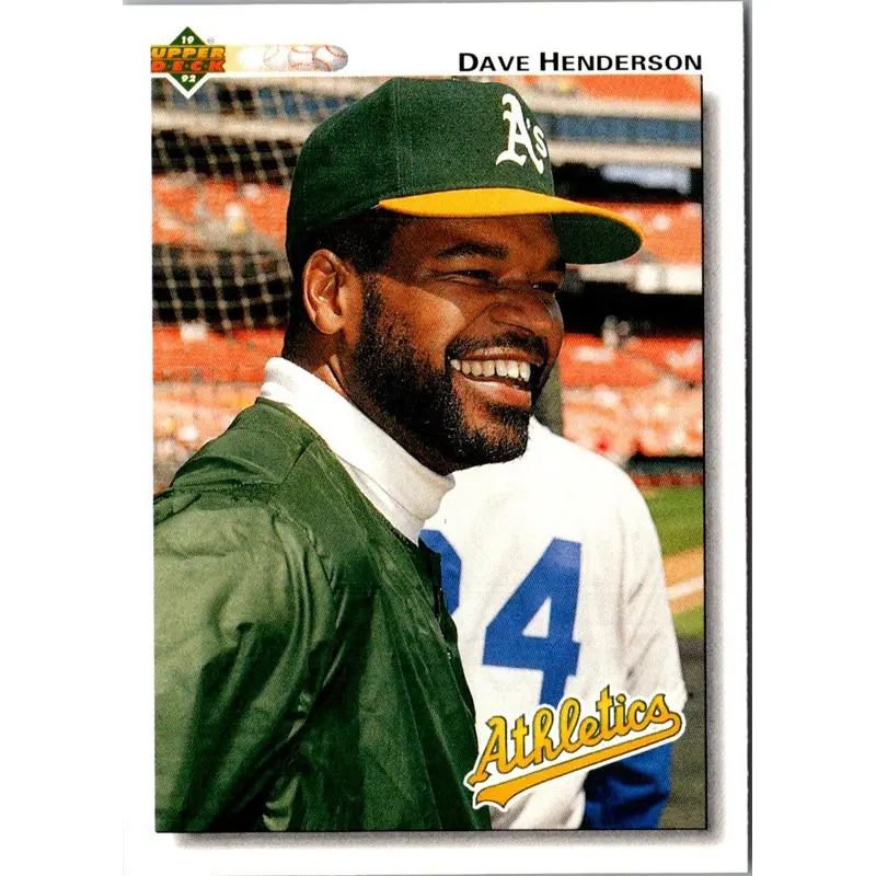 1992 Upper Deck Dave Henderson #172