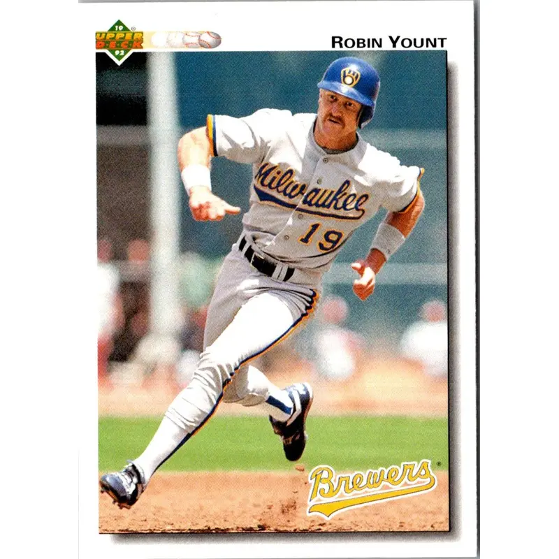 1992 Upper Deck Gold Hologram Robin Yount #456