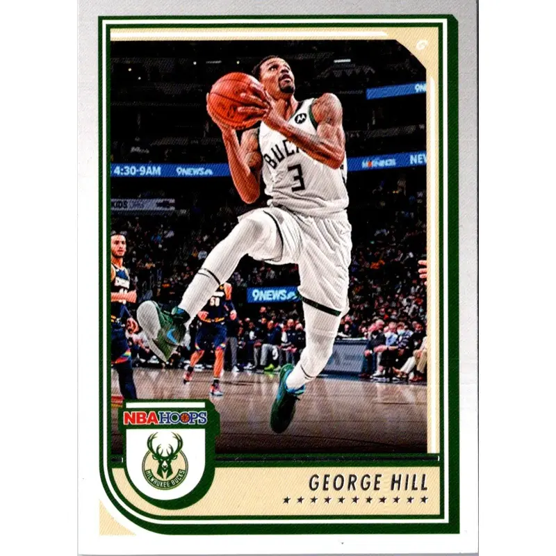 2022 Hoops Neon Green George Hill #50