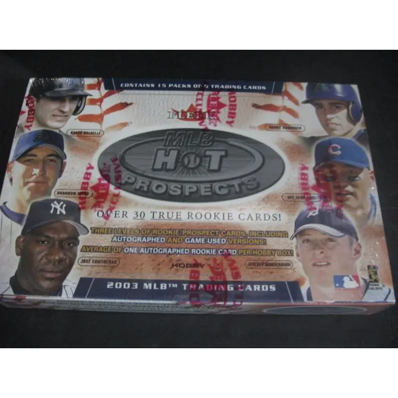 2003 Fleer Hot Prospects Baseball Box (Hobby)