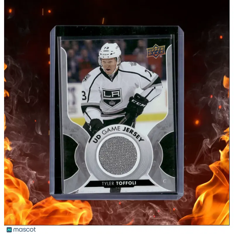 2017-18 Upper Upper Tyler Toffoli  UD Game Jersey #GJ-TT