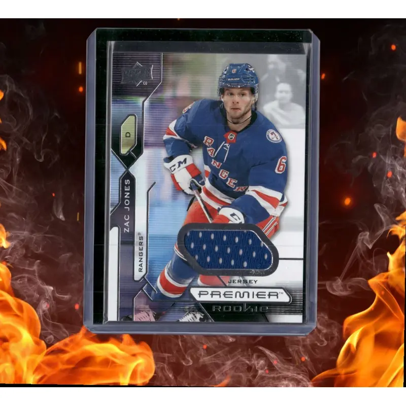 2021-22 Upper Deck Premier Zac Jones Jersey #145