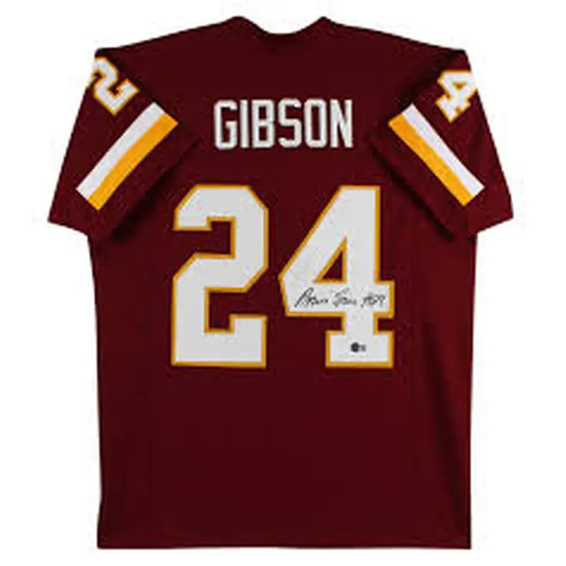 Antonio Gibson Autographed Washington (Maroon #24) Custom Jersey - Beckett