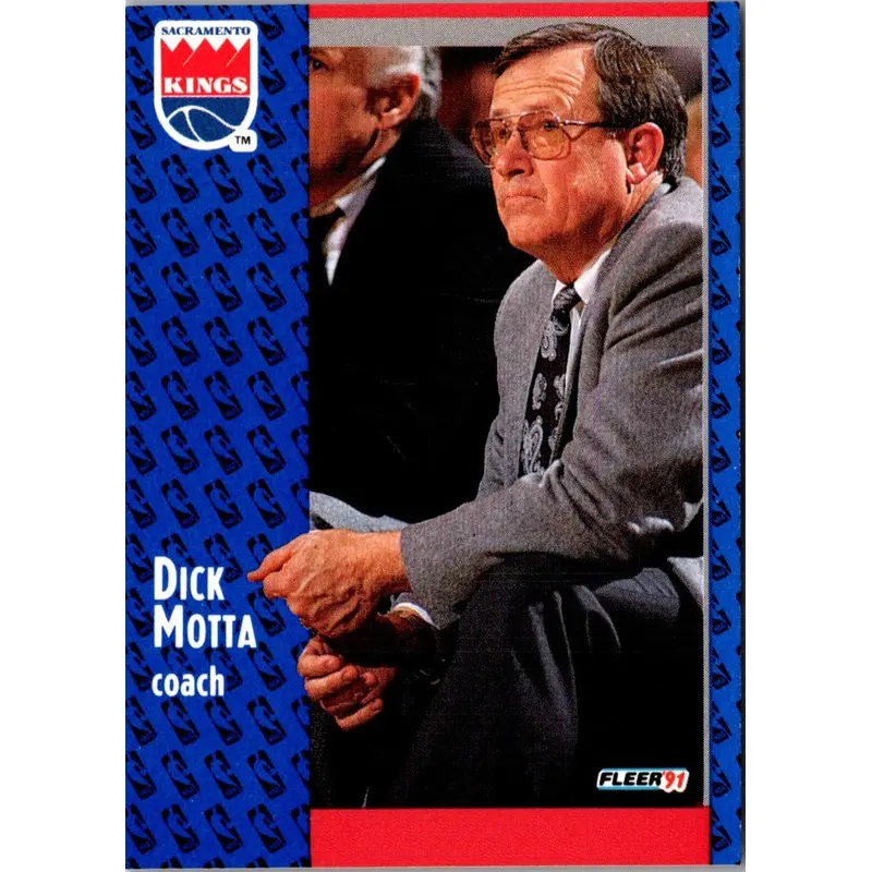 1991 Fleer Dick Motta #178