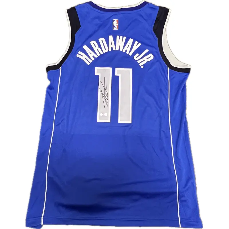 Tim Hardaway Jr. signed jersey PSA/DNA Dallas Mavericks Autographed