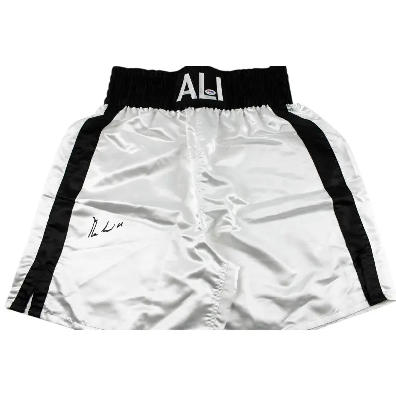 Muhammad Ali Authentic Signed Ali Boxing Trunks Autographed PSA/DNA #4A01728