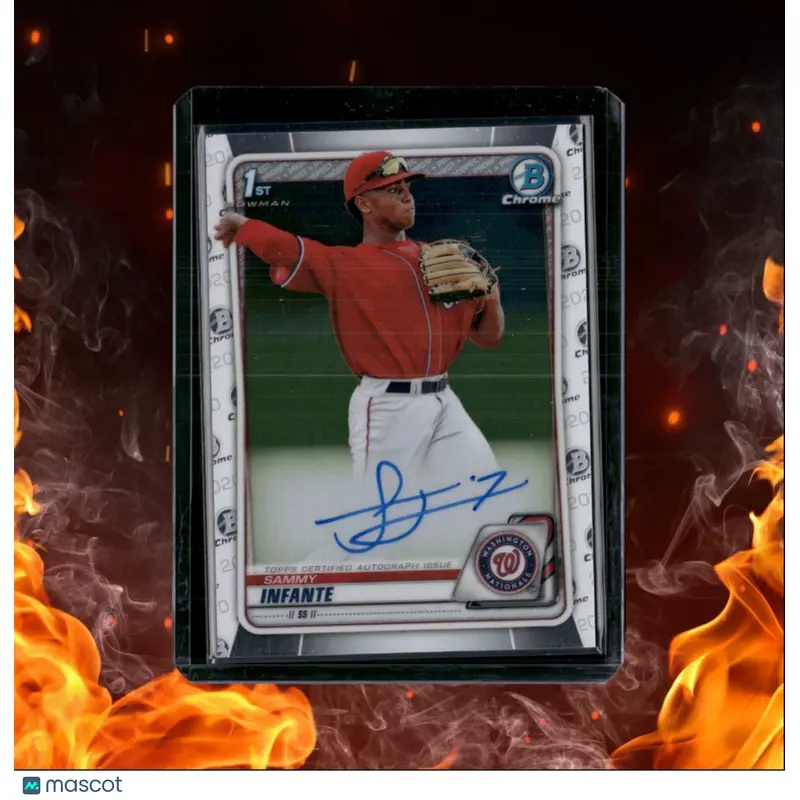 2020 Bowman Draft Chrome Sammy Infante 1st Prospect Auto #CDA-SI