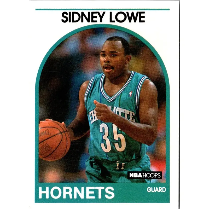 1989 Hoops Sidney Lowe #31 Rookie