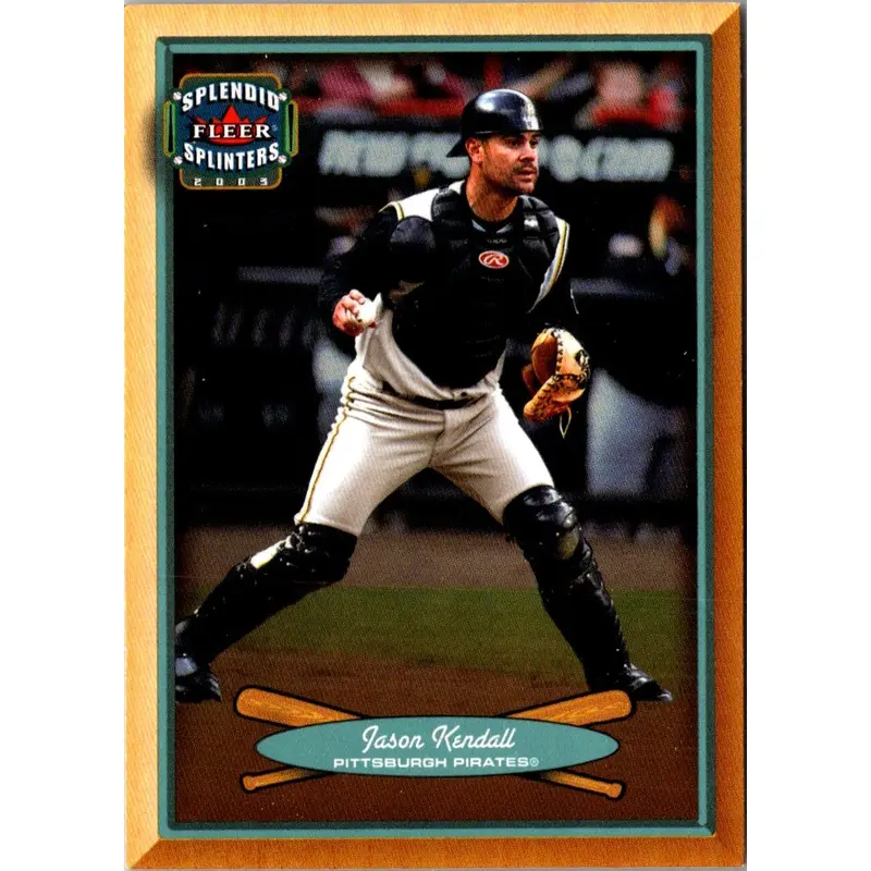 2003 Fleer Splendid Splinters Jason Kendall #55