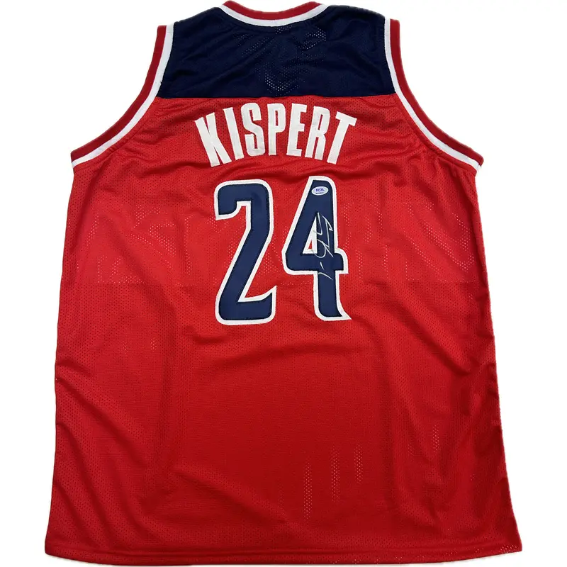 Corey Kispert signed Jersey PSA/DNA Wizards autographed