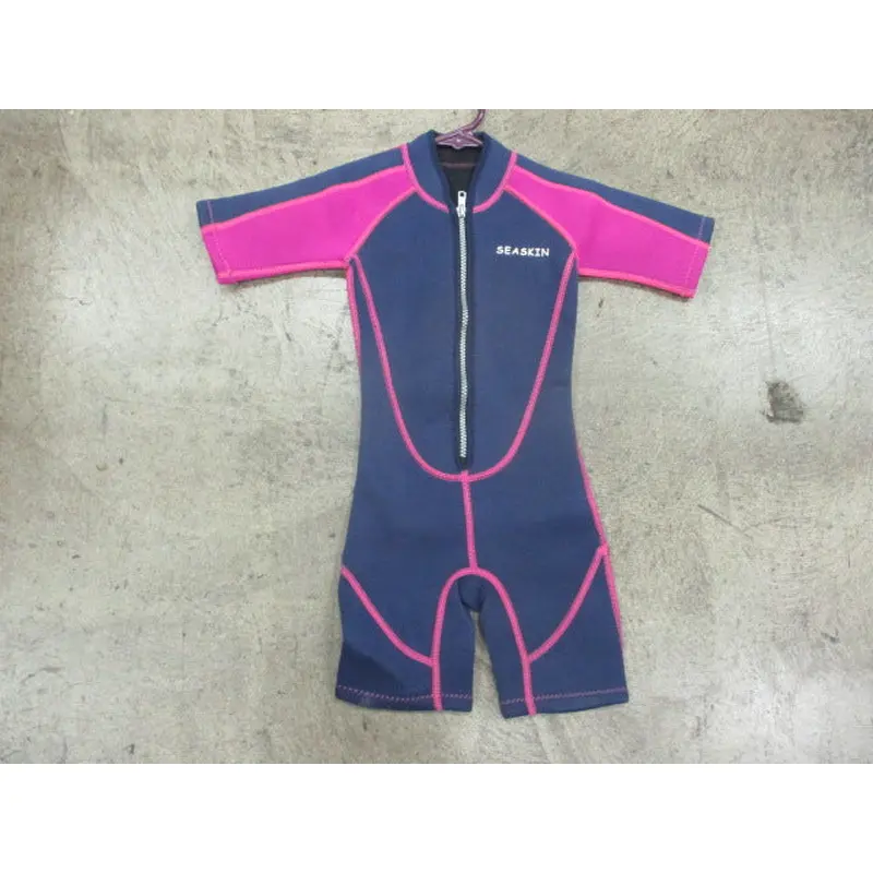 Used Seaskin Kids Shorty Wetsuit Size 2
