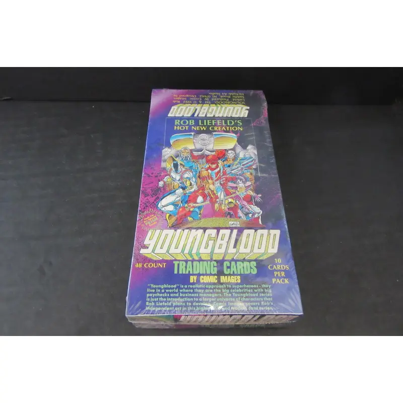 1992 Comic Images Youngblood Trading Cards Box