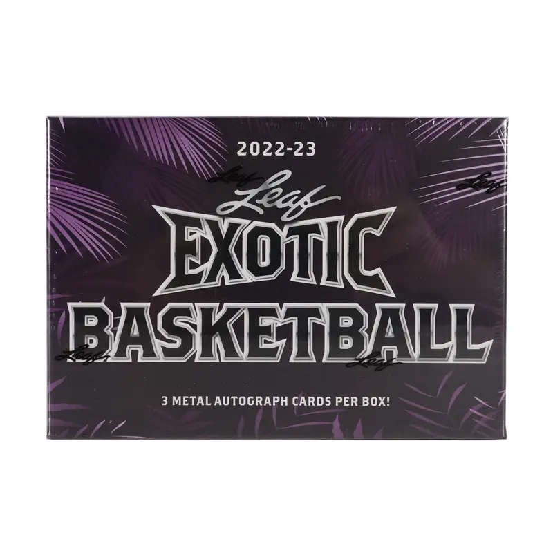 2022-23 Leaf Exotic Basketball Hobby Box