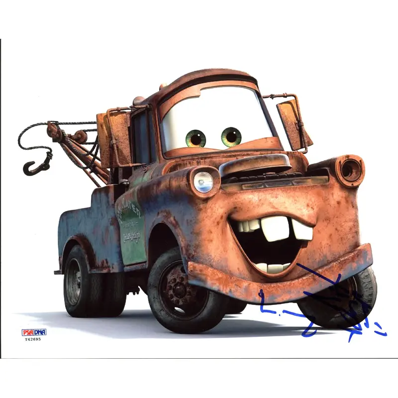 Larry the Cable Guy Cars Authentic Signed 8X10 Photo Autographed BAS #Y42695