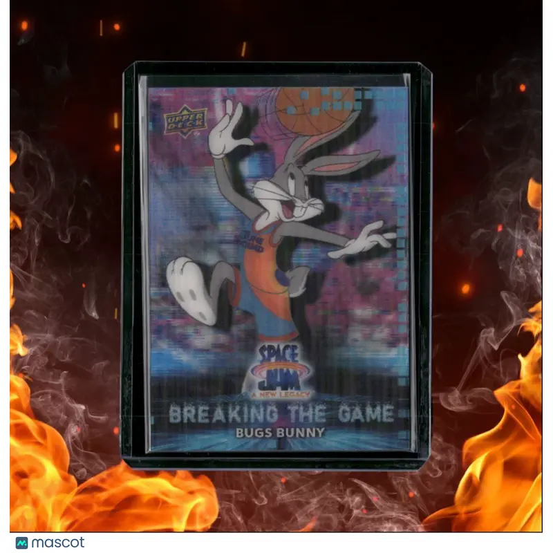 2021-22 Upper Deck Space Jam: A New Legacy Bugs Bunny Breaking the Game