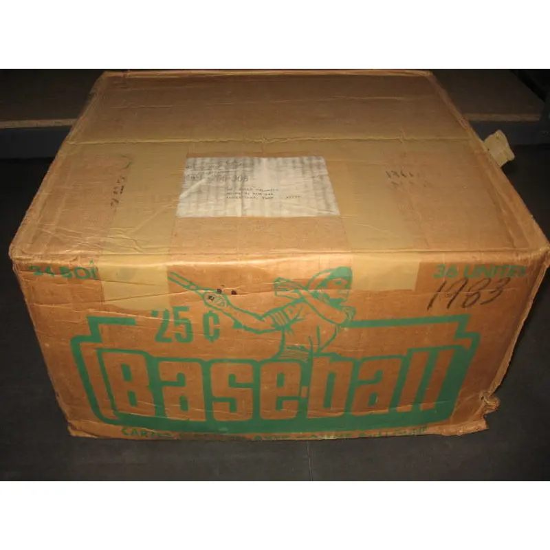 1983 OPC O-Pee-Chee Baseball Unopened Wax Case (24 Box) (Authenticate)