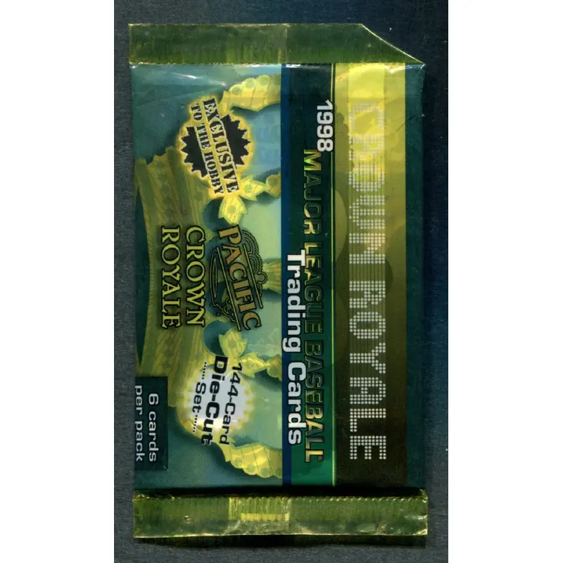 1998 Pacific Crown Royale Baseball Unopened Pack