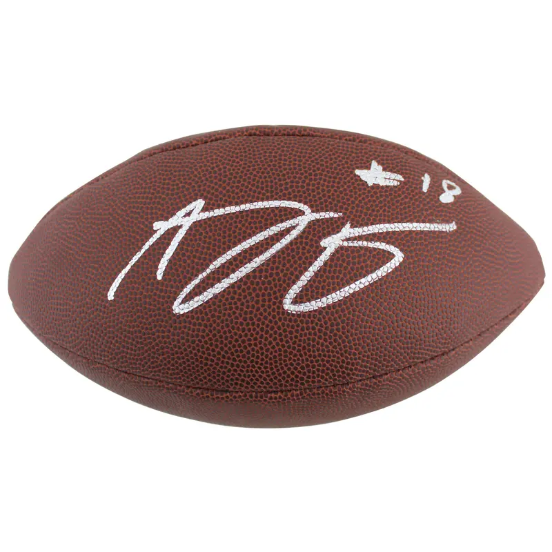 Cardinals A.J. Green Authentic Signed Super Grip Nfl Football BAS Witnessed
