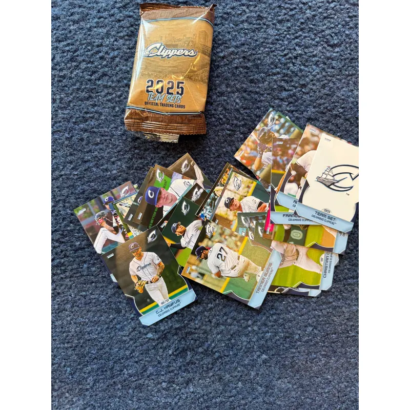 Columbus Clippers Choice Sports 2025 team set