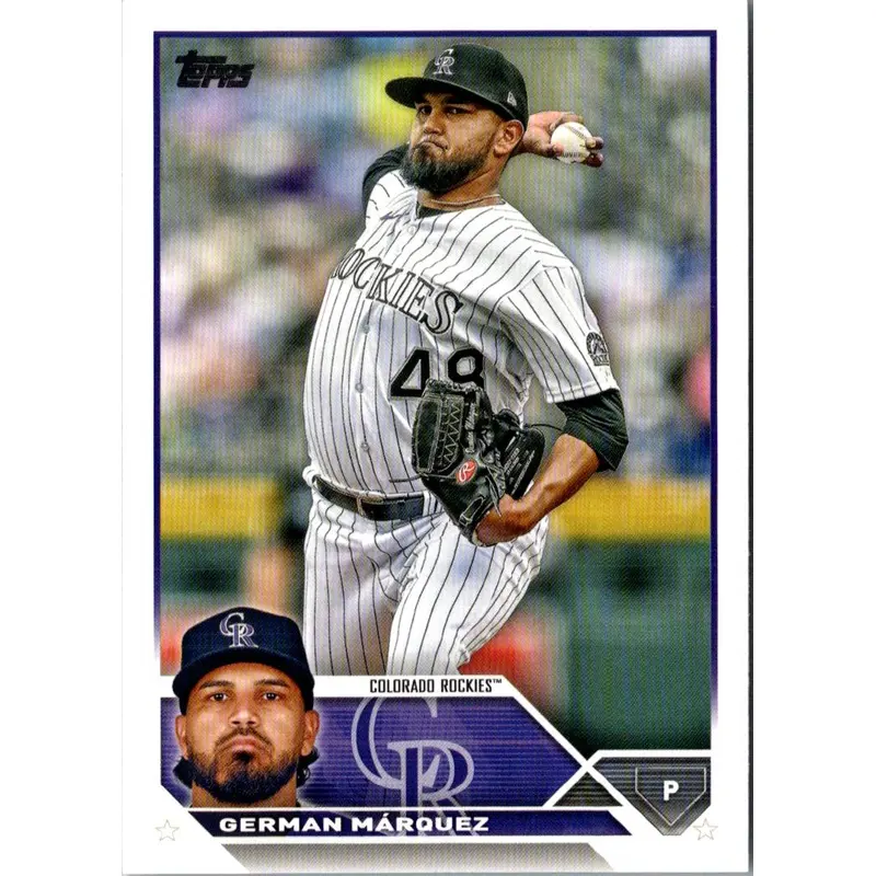 2023 Topps German Marquez #325