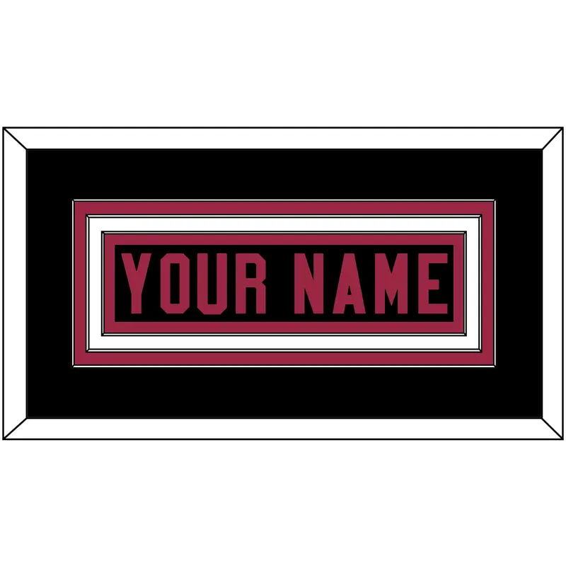 Arizona Nameplate - Alternate Black - Triple Mat 2