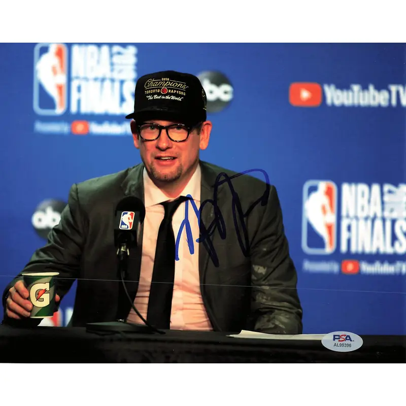 Nick Nurse signed 8x10 photo PSA/DNA Toronto Raptors Autographed