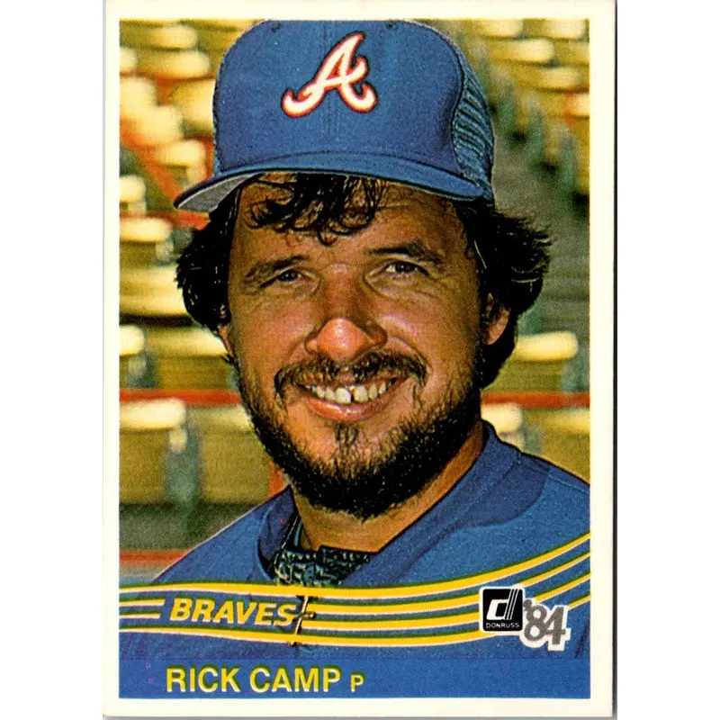 1984 Donruss Rick Camp #165
