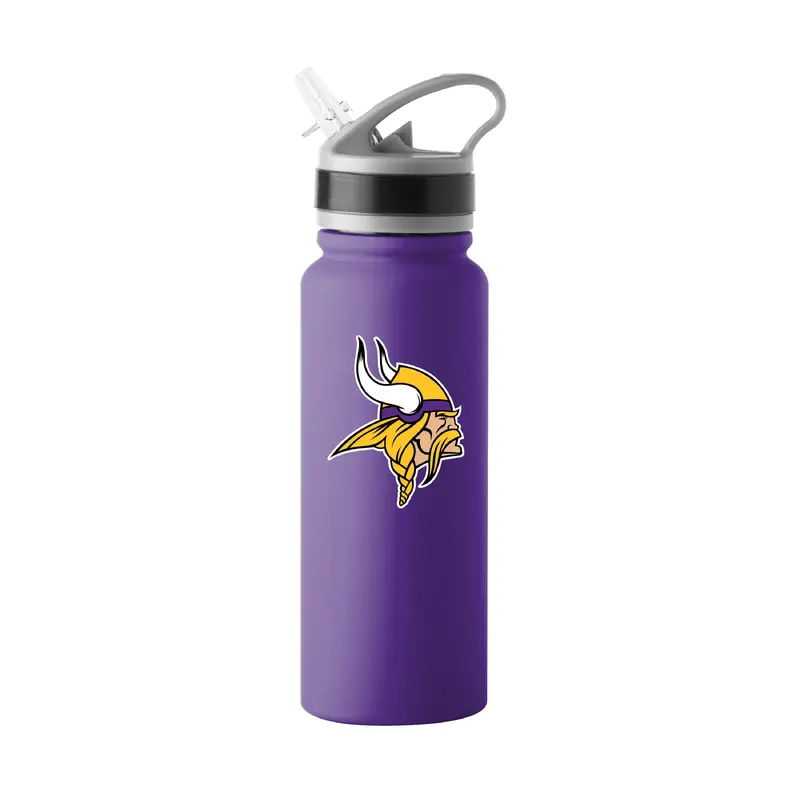 Minnesota Vikings 25oz Logo SingleWall FlipTop Bottle