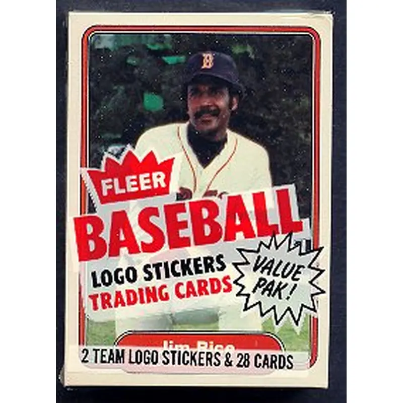 1982 Fleer Baseball Unopened Cello Pack