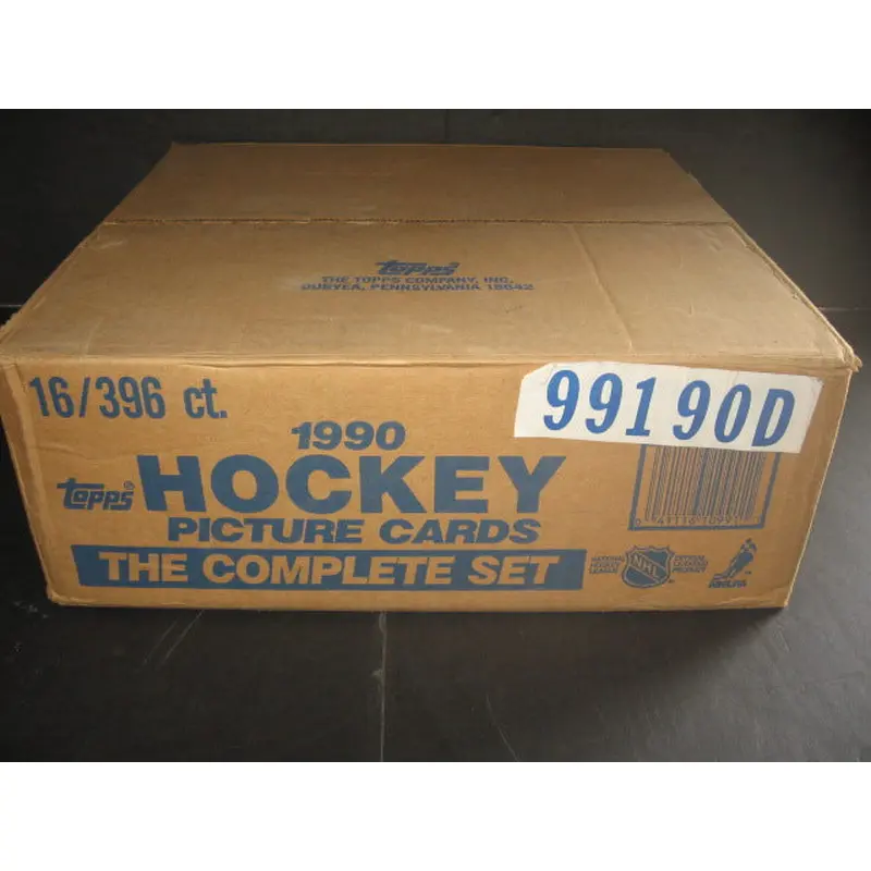 1990/91 Topps Hockey Factory Set Case (16 Sets)