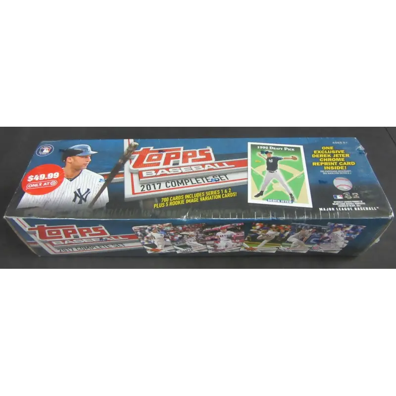 2017 Topps Baseball Factory Set (Target) (Jeter Chrome)